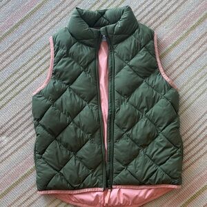 Vineyard Vines Kids' Olive and Pink Vest
